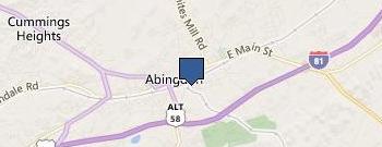Abingdon Municipal Garage location map