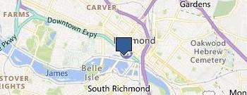 Range John J location map