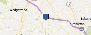 Hardy Daniel M MD location map