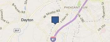 Servpro location map