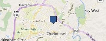 Central Virginia Waterproofing location map