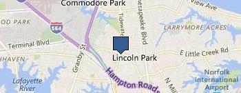 Blockbuster Video location map