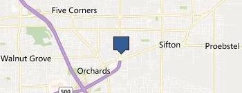 Back To Health Chiropractic location map