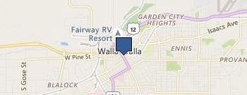 Blue Mountain Internet location map