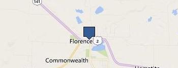 Florence Motor Sales-Ford location map