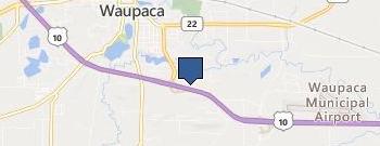 Orthopedic & Spine Therapy of Waupaca location map