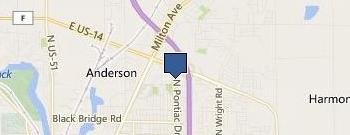 Thorpe James R location map