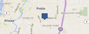 Applebee's location map