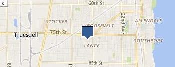 Sears Auto Center location map