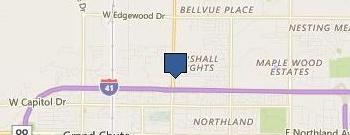 Arenz Jr Don location map