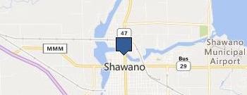 Shawano County Emergency Management location map