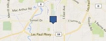 Accident Scene Management location map
