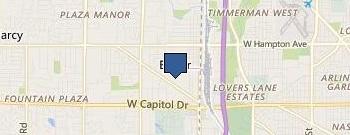 American Lung Assn location map