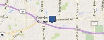 Noble Diagnostics location map