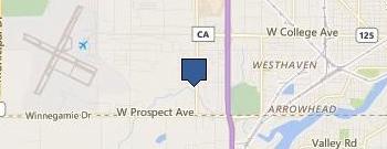 Conover CO location map