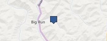 Thompson location map