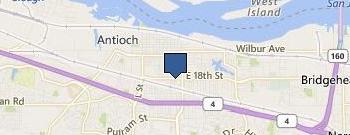 Bedford Center location map