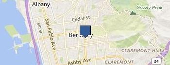 Angel Garage Door Repair Berkeley location map
