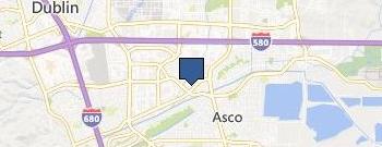 D P Air location map