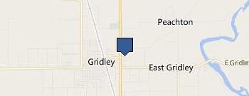 Butte County Gridley Live Spot location map