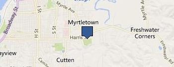 Redwood Acres Home Plate Btng location map