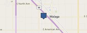 Kinder Morgan Fresno Terminal location map