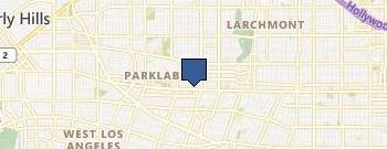 Winnie Couture Flagship Bridal Salon Beverly Hills location map