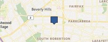 Wilshire Fireplace Shops location map