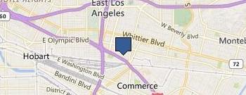 Termite Control Specialists of Los Angeles location map