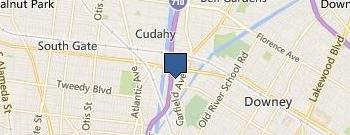 Penske Truck Rental location map