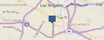 Inner City Law Center location map
