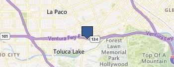 Accountants in Burbank Services location map