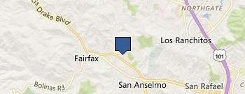 Meridian CO location map