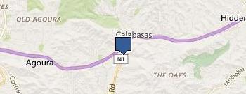 Calabassas Dental Group location map