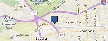 County Of Los Angeles location map