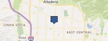 Pasadena Journal News location map
