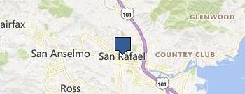 San Rafael City Council location map