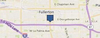 Fullerton Jewelry Mart location map