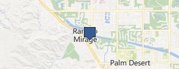 River At Rancho Mirage location map