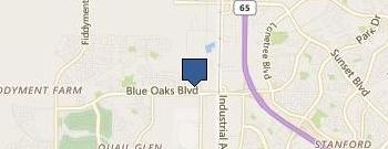 Blue Hill Dental location map