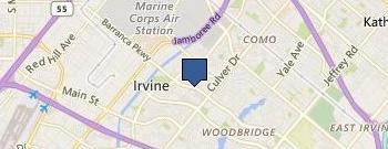 Carpet Cleaning Orange County location map