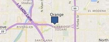 Chiropractic Center of Orange location map