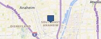 Adult Mental Service location map