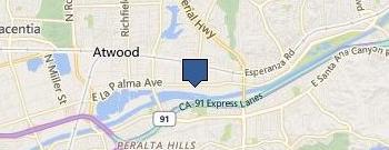 Blue Shield of California location map