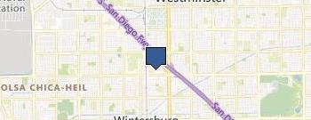 Pro Garage Doors Huntington Beach location map