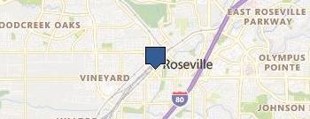 Roseville Overhead Doors location map