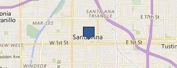 Orange County Reporter location map