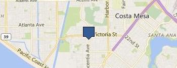 Costa Mesa Auto Dismantlers location map