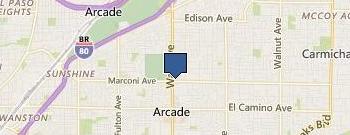 Hearne George location map
