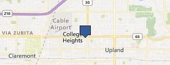Upland Dental Center location map